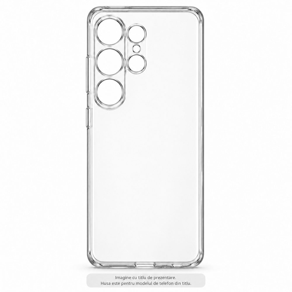 Husa TPU pentru Apple iPhone 17, Transparenta, Ultra-Subtire 0.8mm
